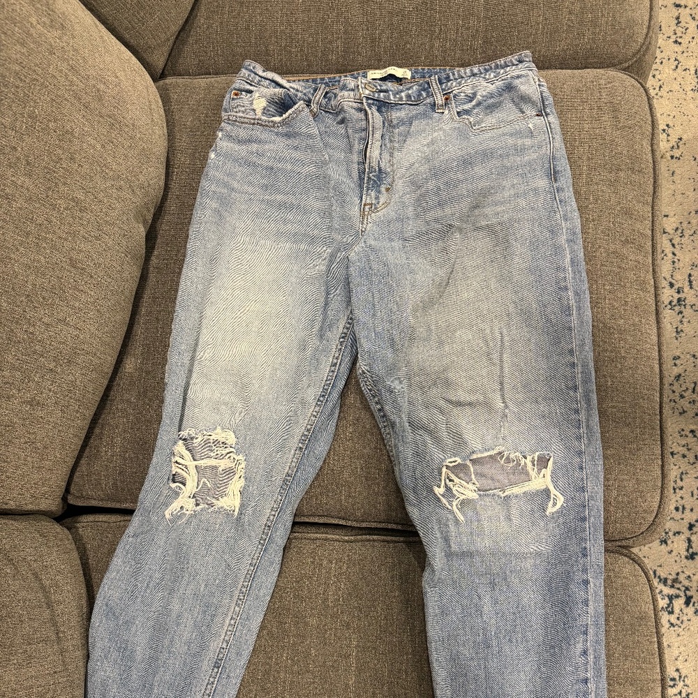 Abercrombie Mom Jean Curve Love size 32